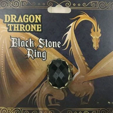 Black Stone Ring