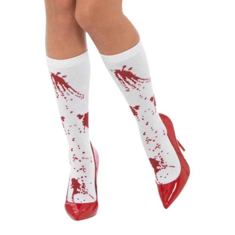 Blood Splatter Socks