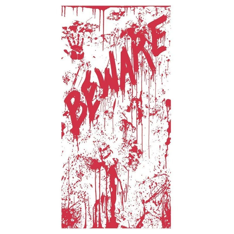 Bloody Door Cover - Beware