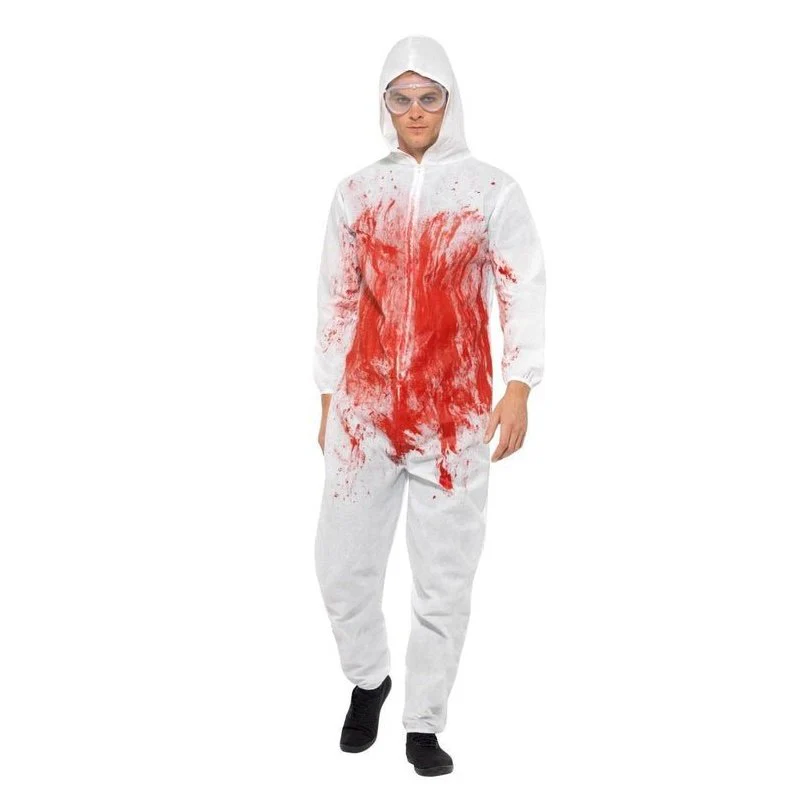 Bloody Forensic Overall Costume - Image 4