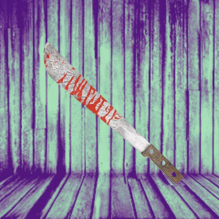 Bloody Machete Slasher Serial Killer Prop