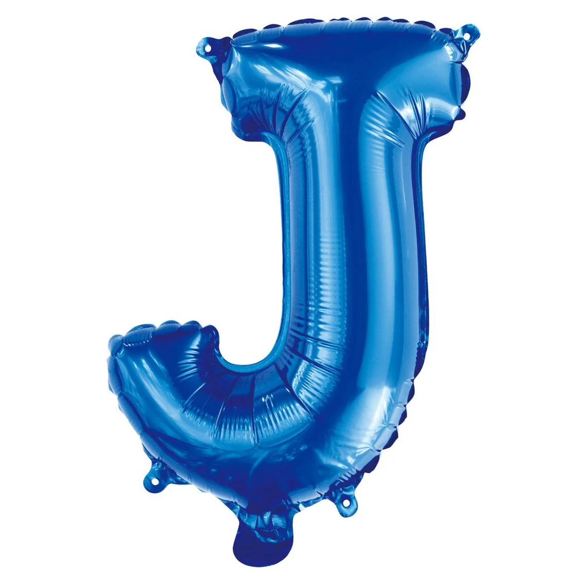 Blue Letter J Foil Balloon - 35cm