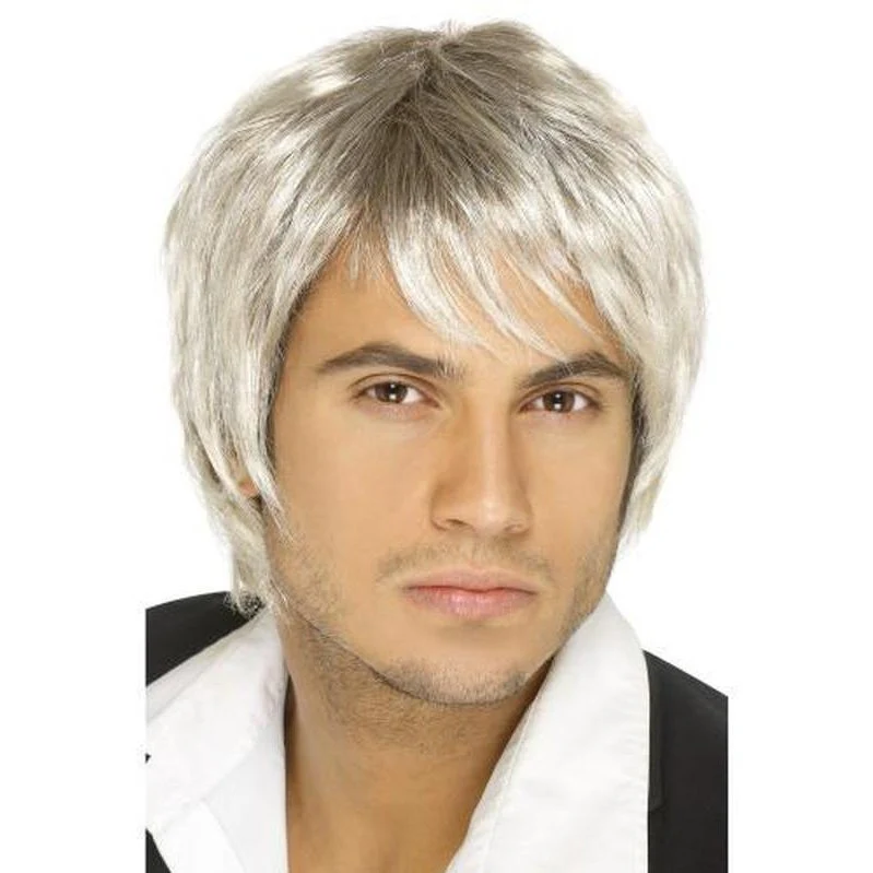 Boy Band Wig - Blonde & Brown