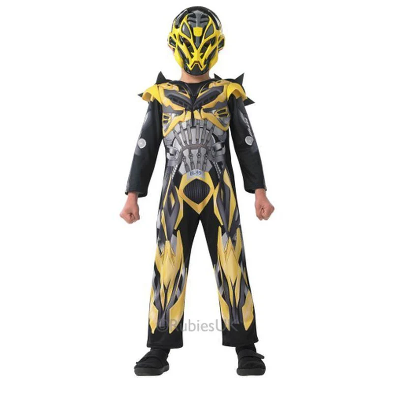 Bumblebee Transformers 4 Deluxe Costume Size S