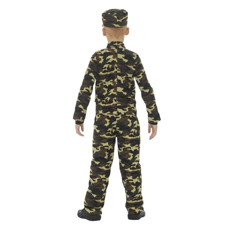 Camouflage Military Boy Costume - Image 3