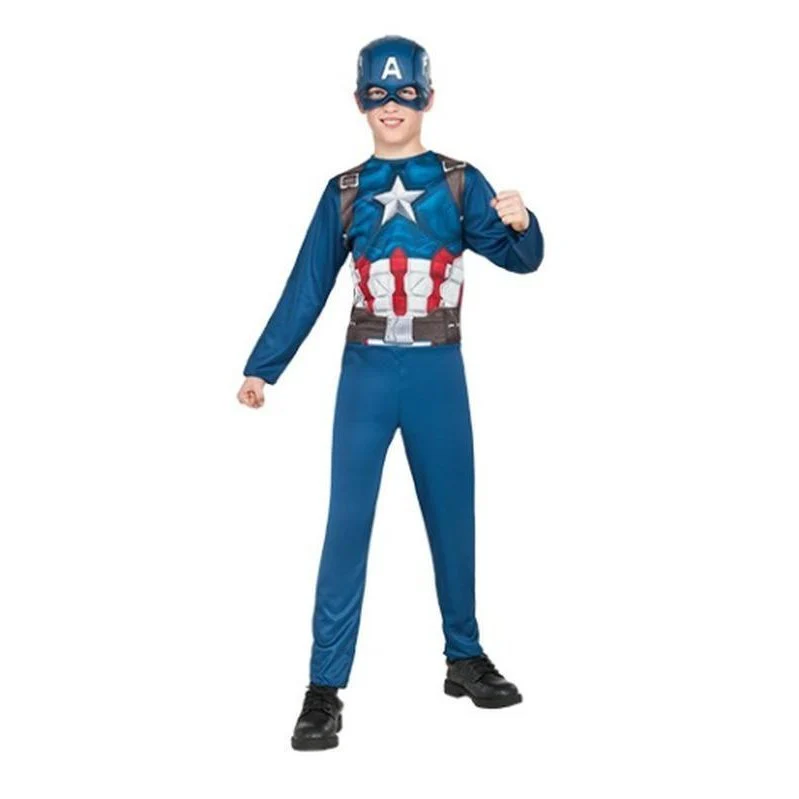 Captain America Costume Size M (5 6) - Image 3