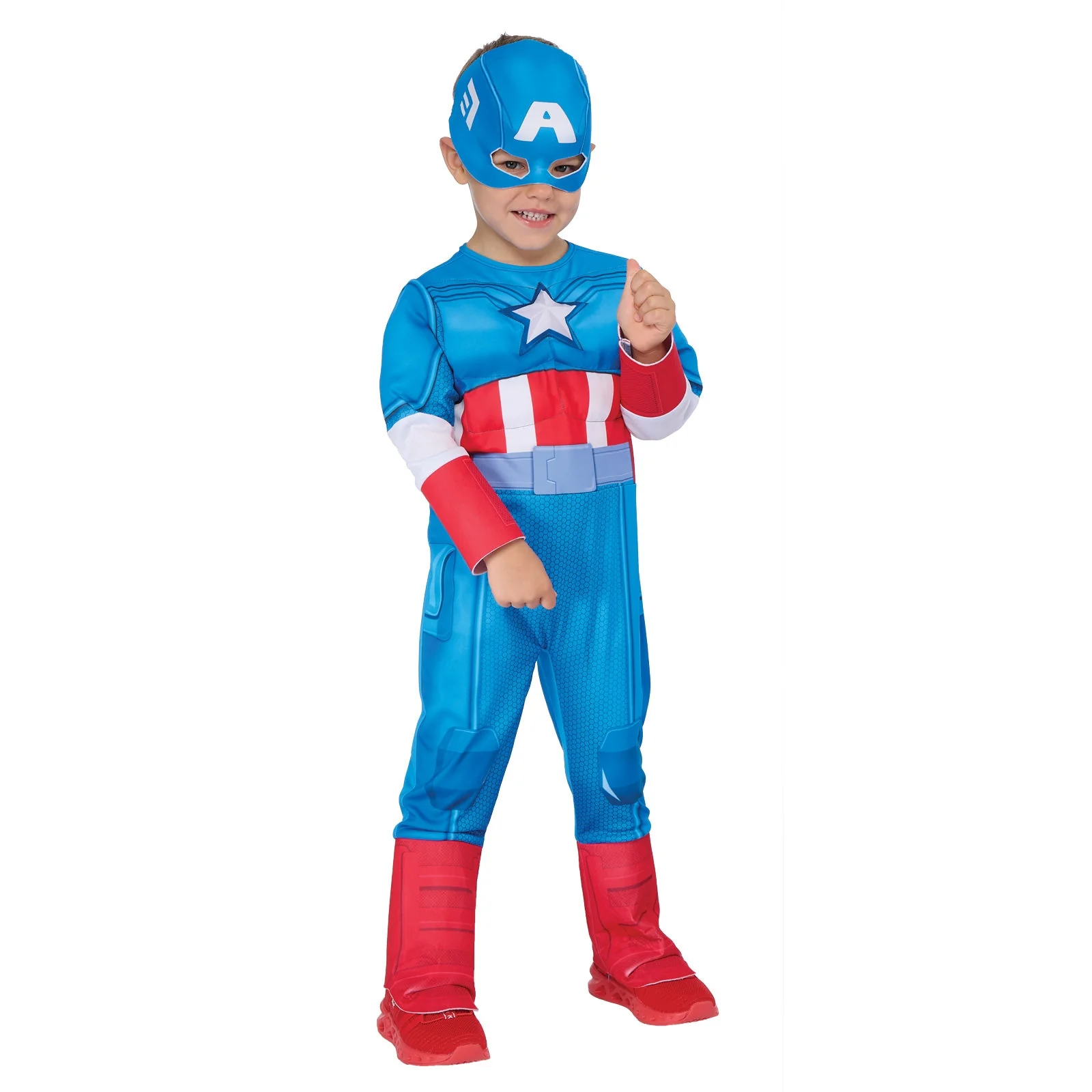 Captain America Deluxe Costume - Child - Image 3
