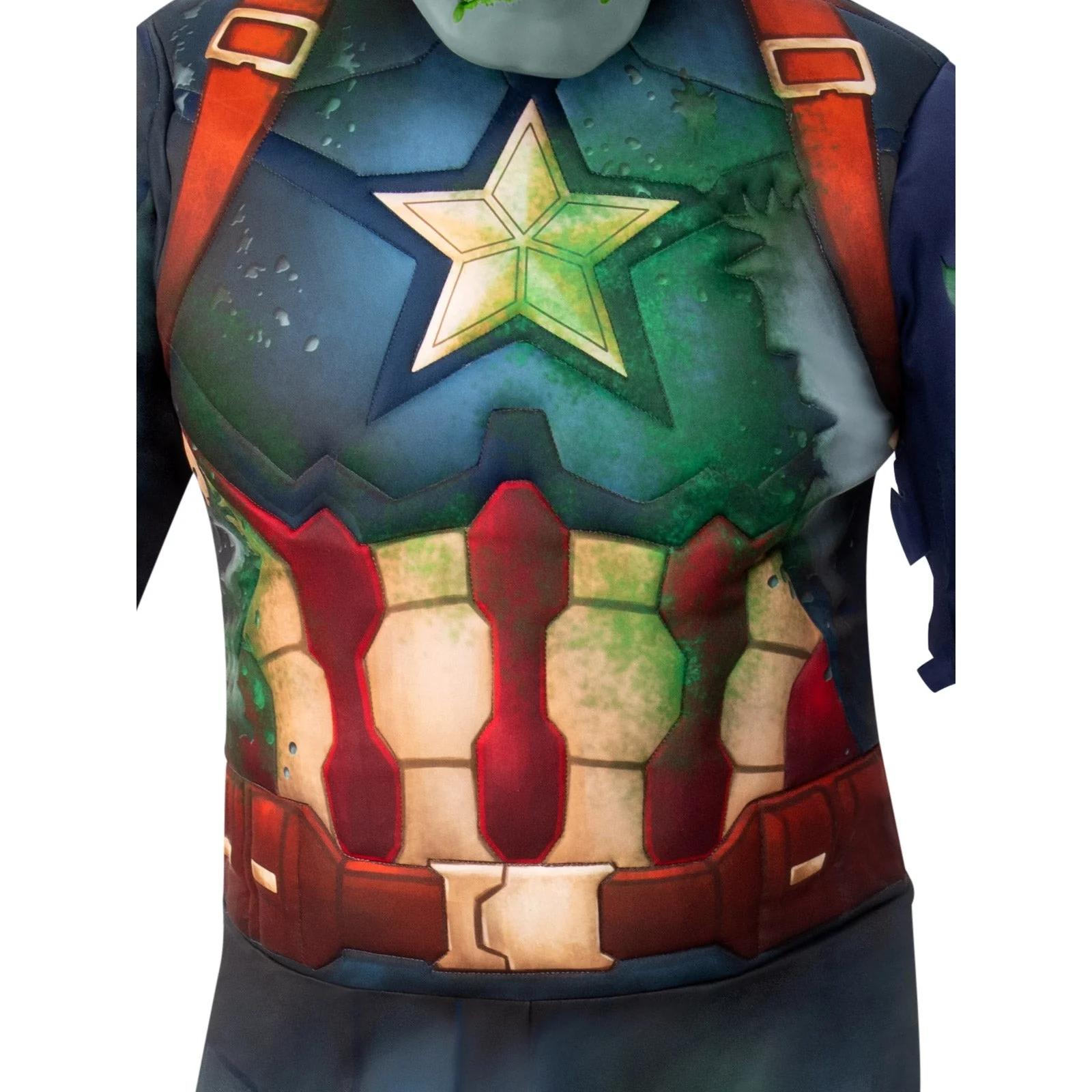 Captain America ‘What If?’ Zombie Deluxe Costume, Adult - Image 3