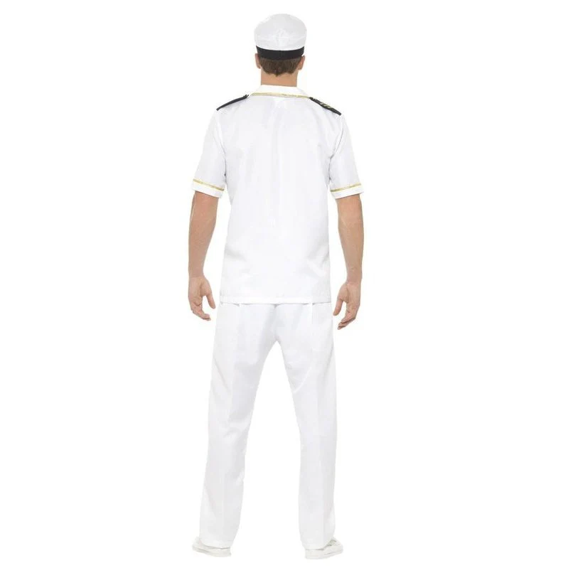 Captain Costume , White - Image 3