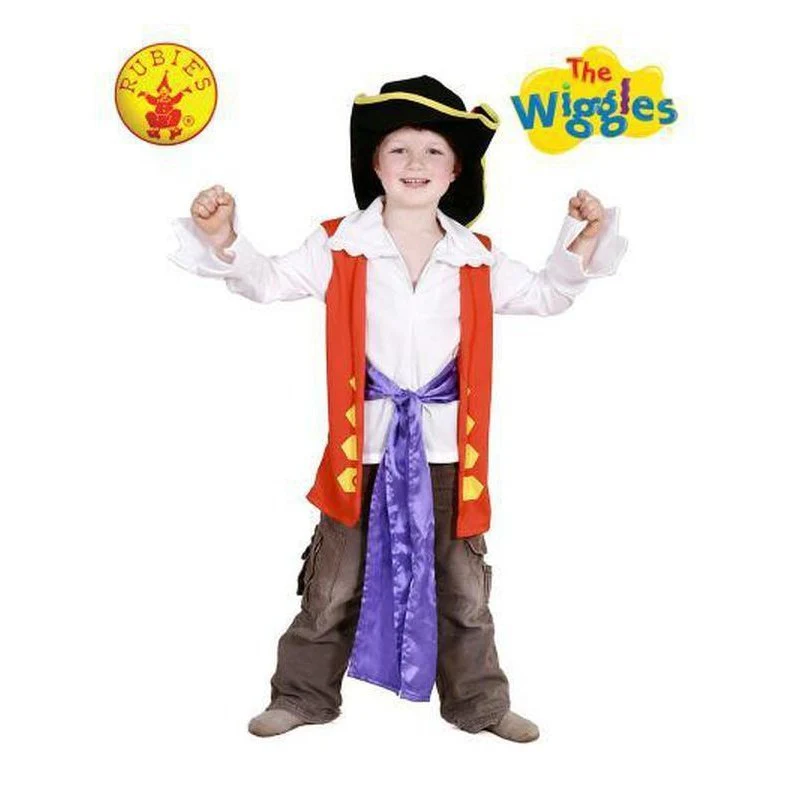 Captain Feathersword Dress Up Set Size 2 4