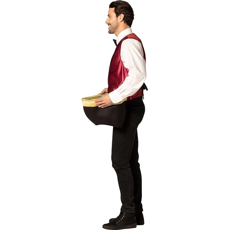 Casino Blackjack Dealer Table Adult Costume - Image 2