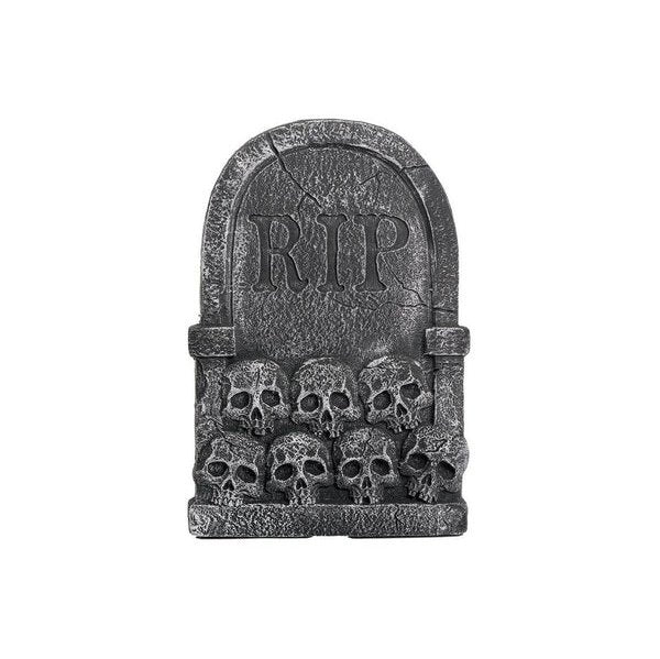 Cemetery Rip Skulls Tombstone Styrofoam Decoration