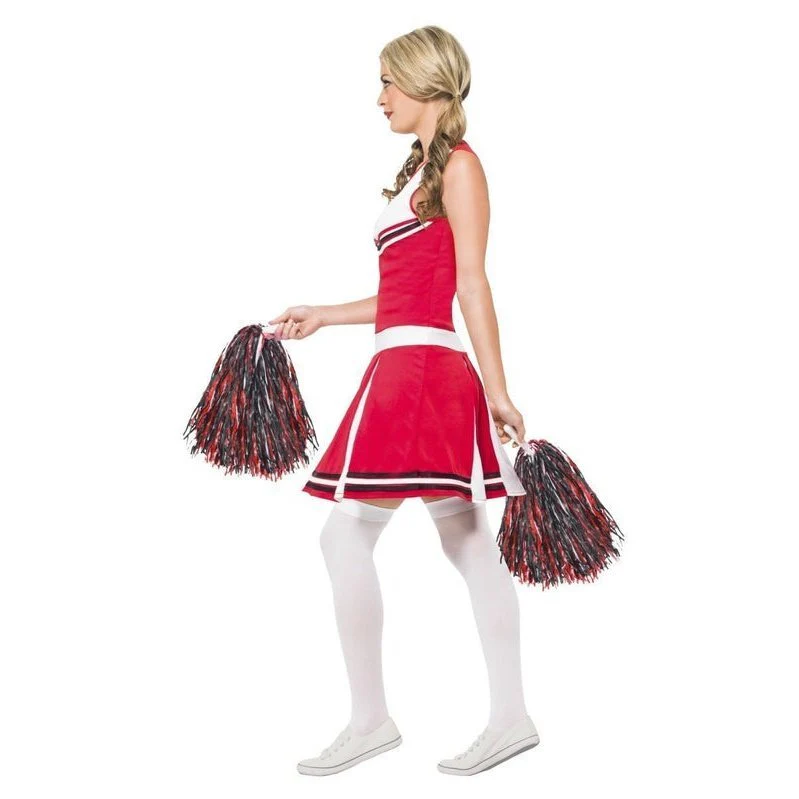 Cheerleader Costume, Red - Image 2