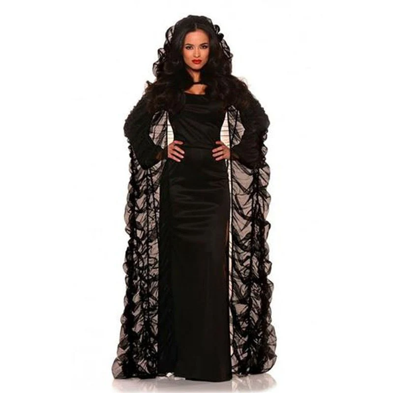 Chiffon Cape Black