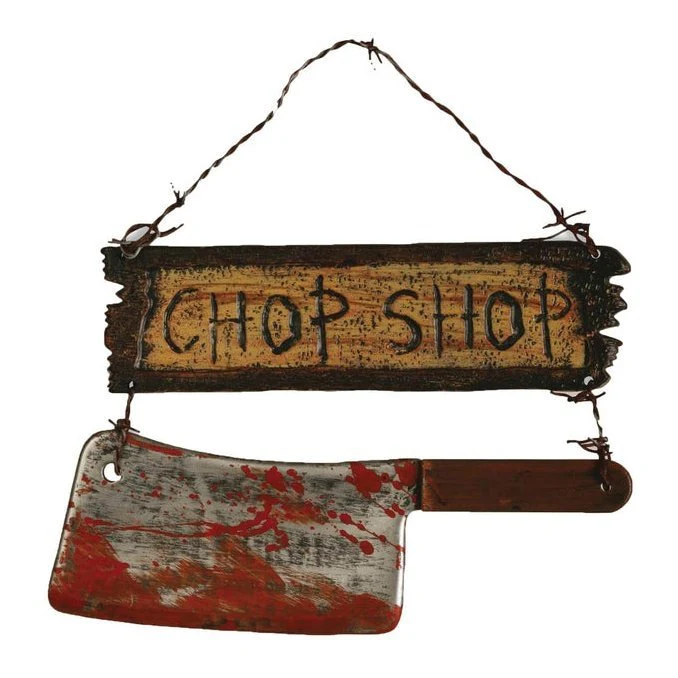 Chop Shop Sign
