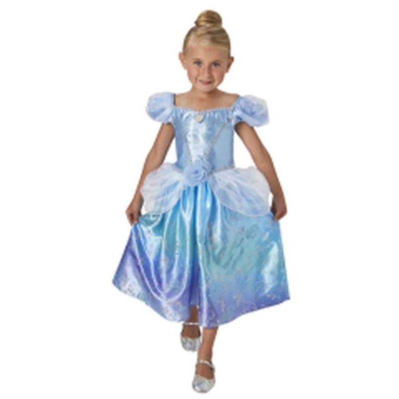 Cinderella Rainbow Deluxe Costume Size 3 5 - Image 3