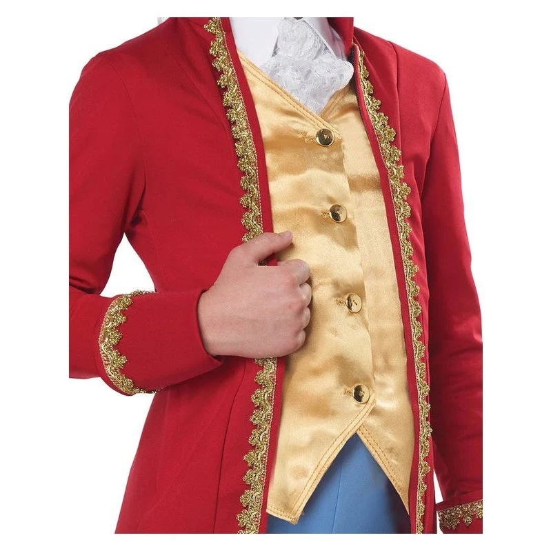 Classical Composer Kid's Amadeus Mozart Costume - Image 2