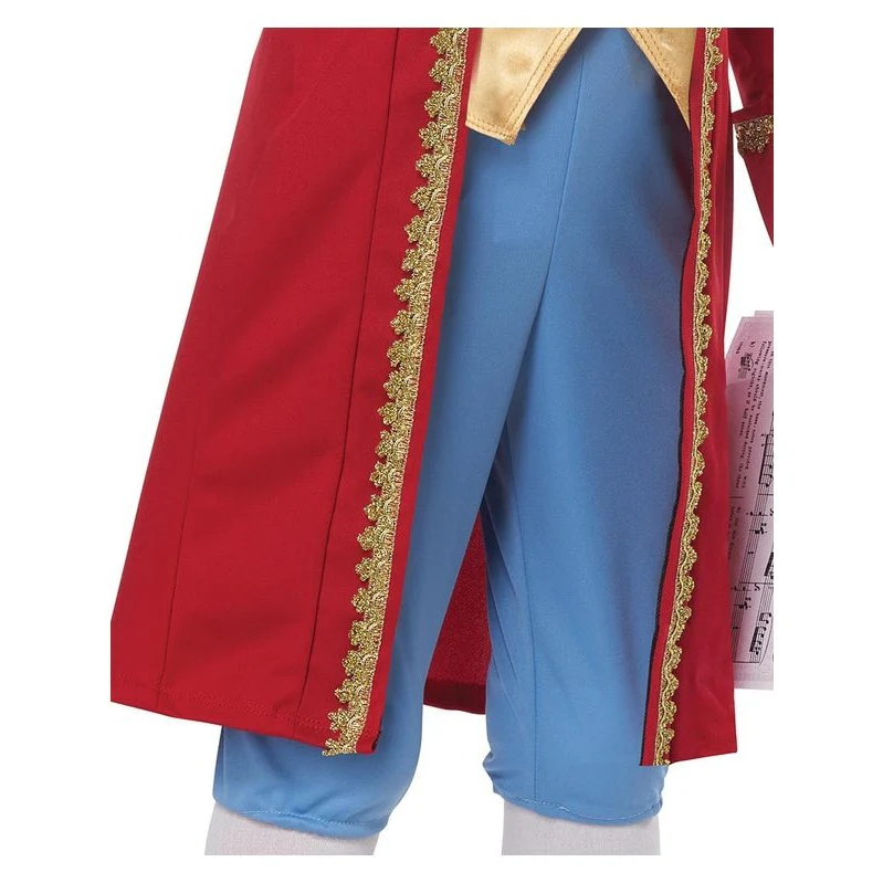 Classical Composer Kid's Amadeus Mozart Costume - Image 3