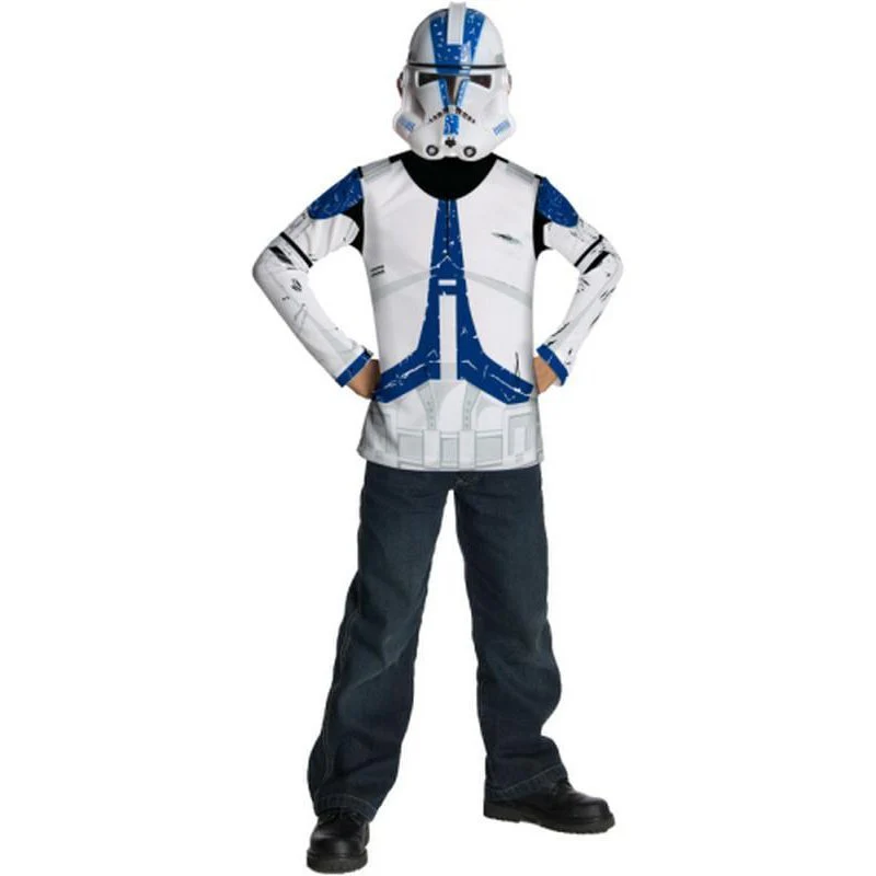 Clone Trooper Costume Top Size S - Image 2