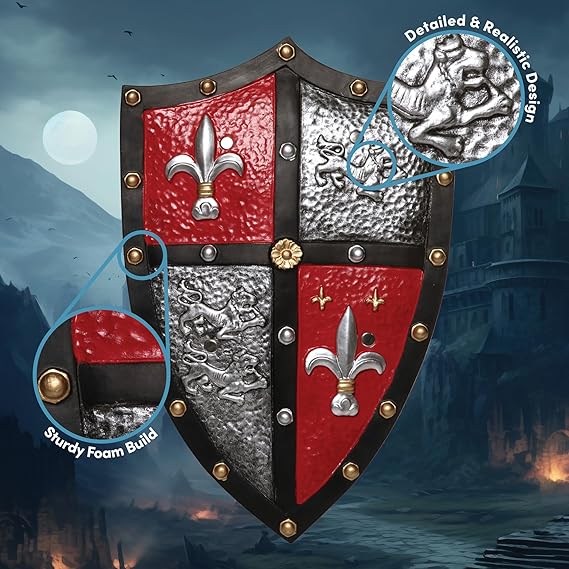 Coat of Arms Medieval 20 Inch Foam Shield - Image 3