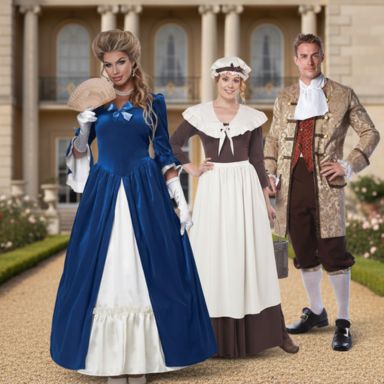 Colonial Village Woman Adult Costume - Image 5