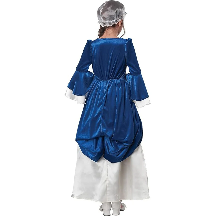 Colonial Era/Martha Washington Girls Costume - Image 4