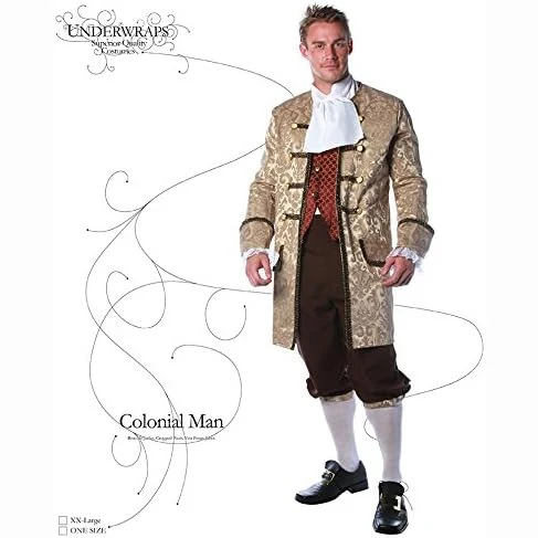 Colonial Man Adult Costume - Image 3