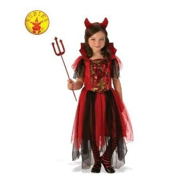 Colour Magic Devil Girl Costume Size L