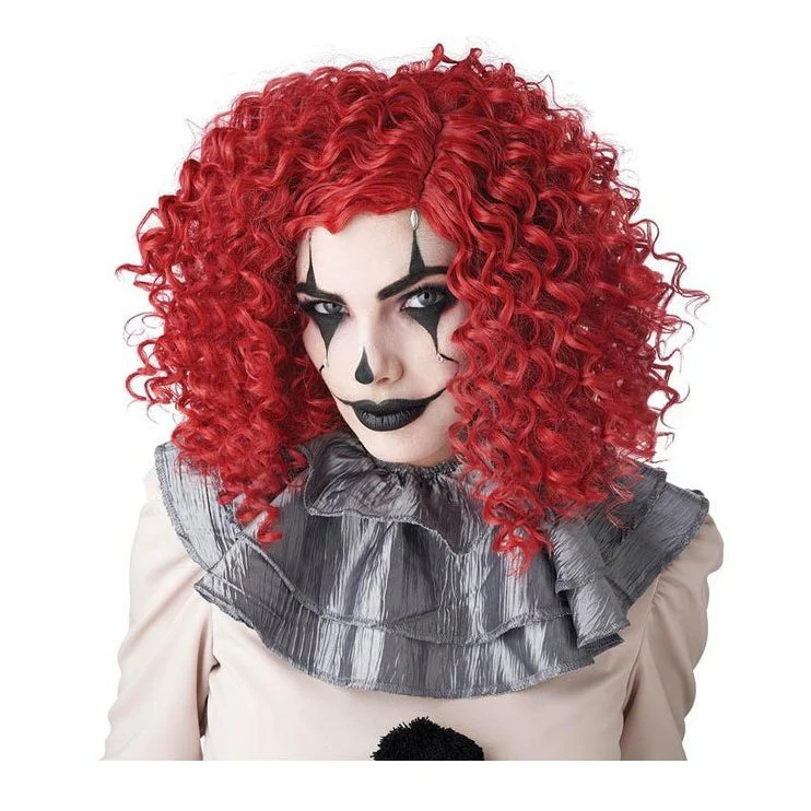 Corkscrew Clown Curls Wig