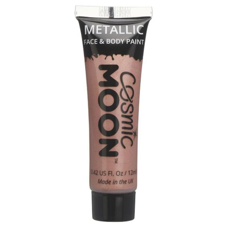 Cosmic Moon Metallic Face & Body Paint, Rose Gold