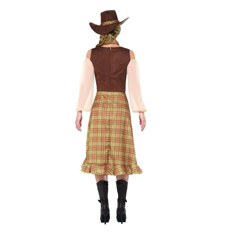 Cowgirl Costume, Brown - Image 3