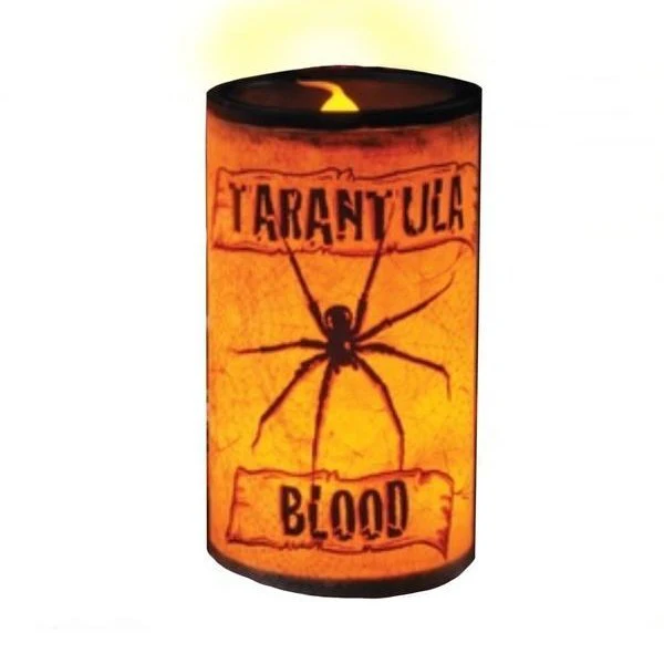 Creepy Led Candle Spider