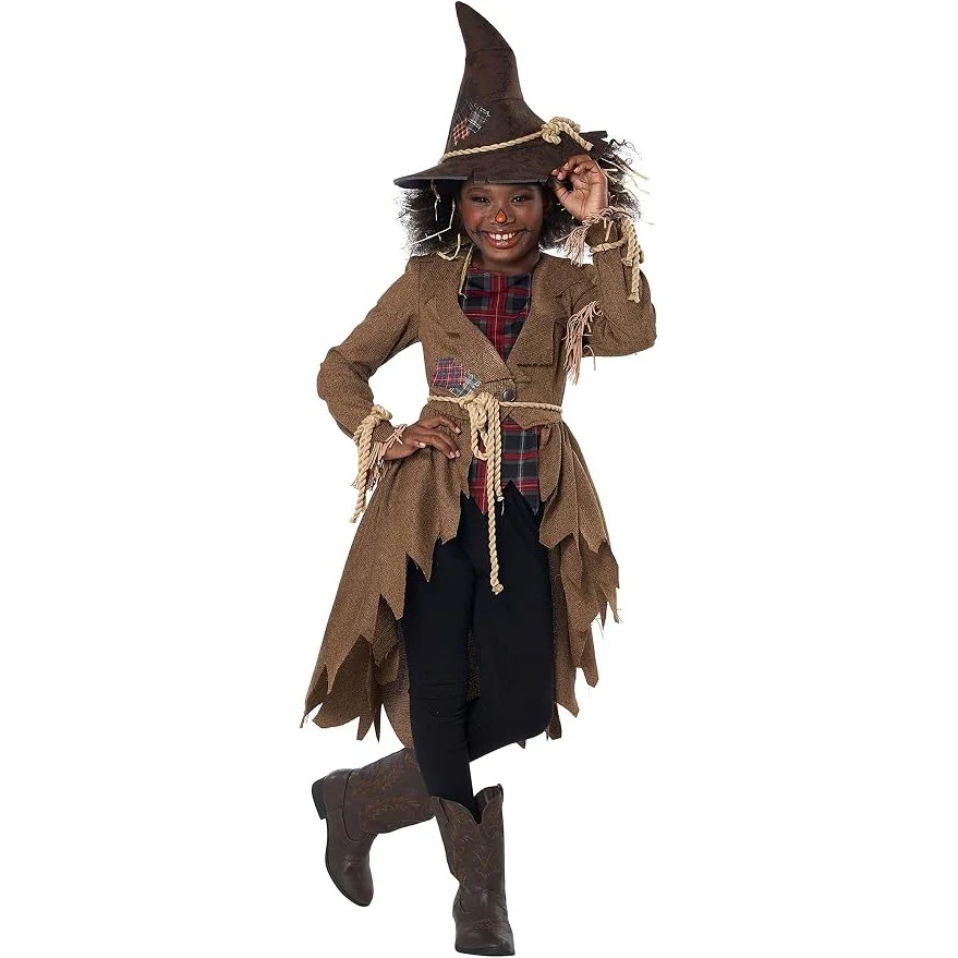 Creepy Scarecrow Girls Costume - Image 2