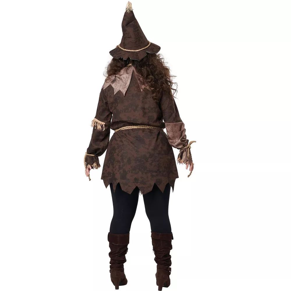 Creepy Scarecrow Women's Plus Size Costume - Image 2