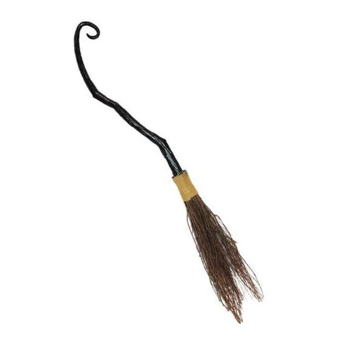 Crooked Witch Broom 37 Inches