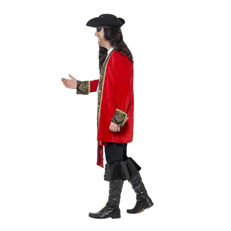 Curves Pirate Captain Costume - Image 2