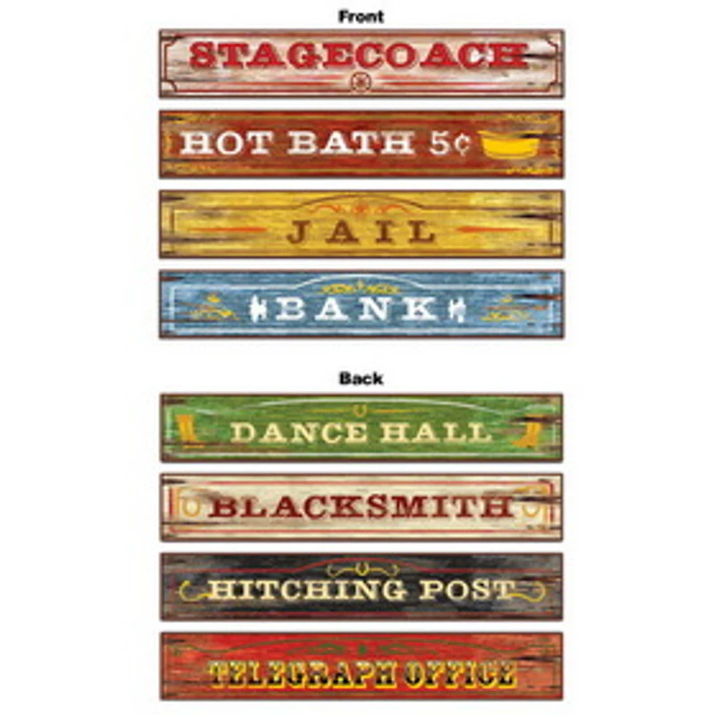 Cutouts Western Signs