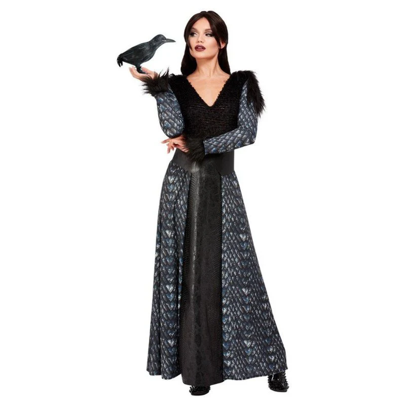 Dark Winter Queen Costume, Black - Image 2