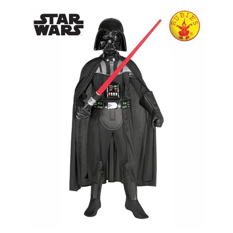 Darth Vader Deluxe Costume, Child Size Small