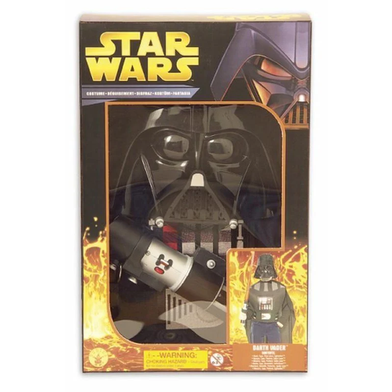 Darth Vader Dress Up Set With Saber, Child
