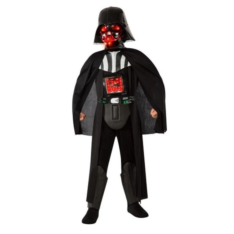 Darth Vader Star Wars Deluxe Light Up Child Size L - Image 3