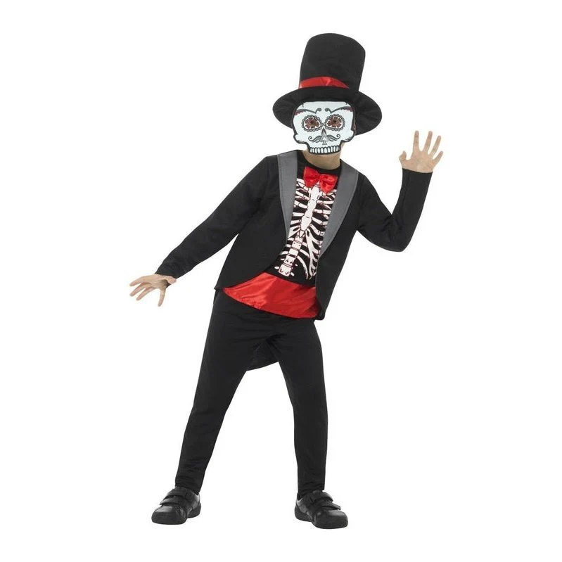 Day Of The Dead Boy Costume - Image 4