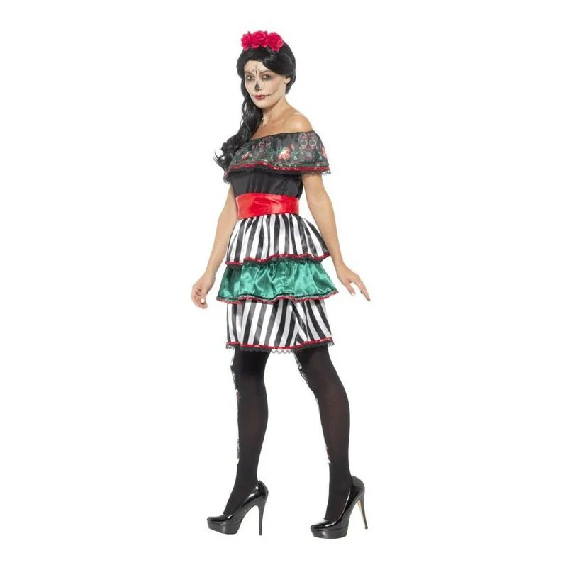 Day of the Dead Senorita Doll Costume - Image 2
