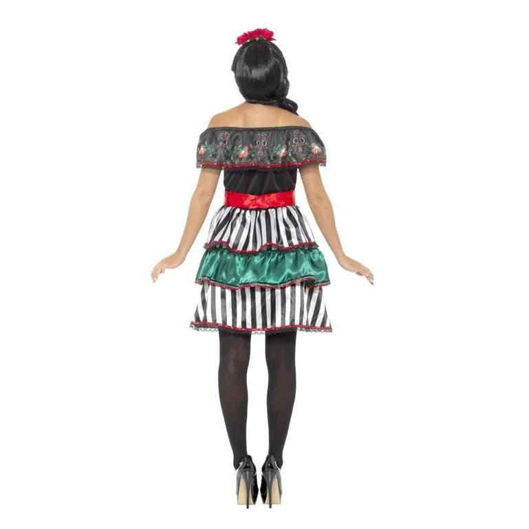 Day of the Dead Senorita Doll Costume - Image 3
