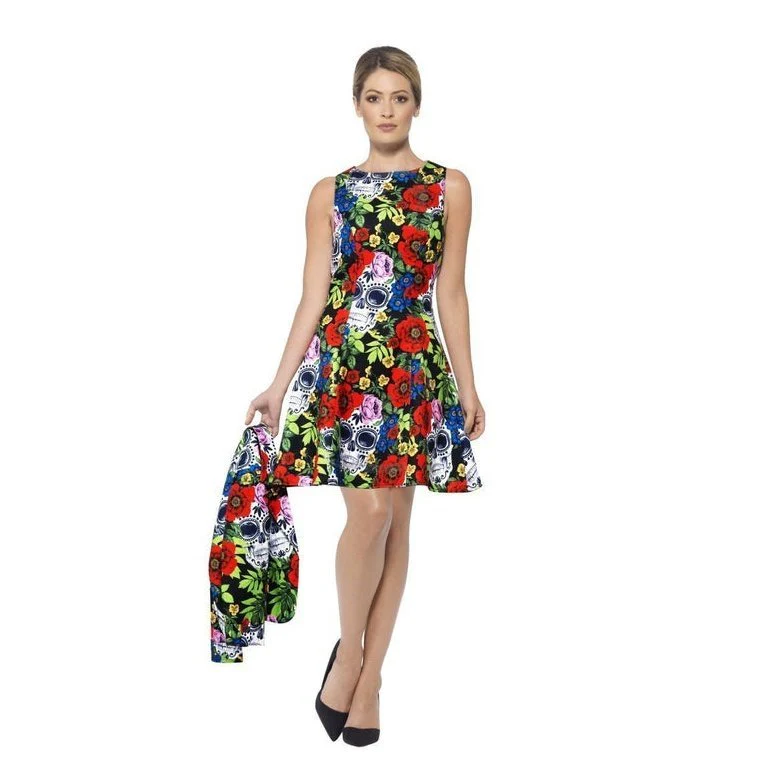 Day Of The Dead Suit Jacket & Dress - Image 4