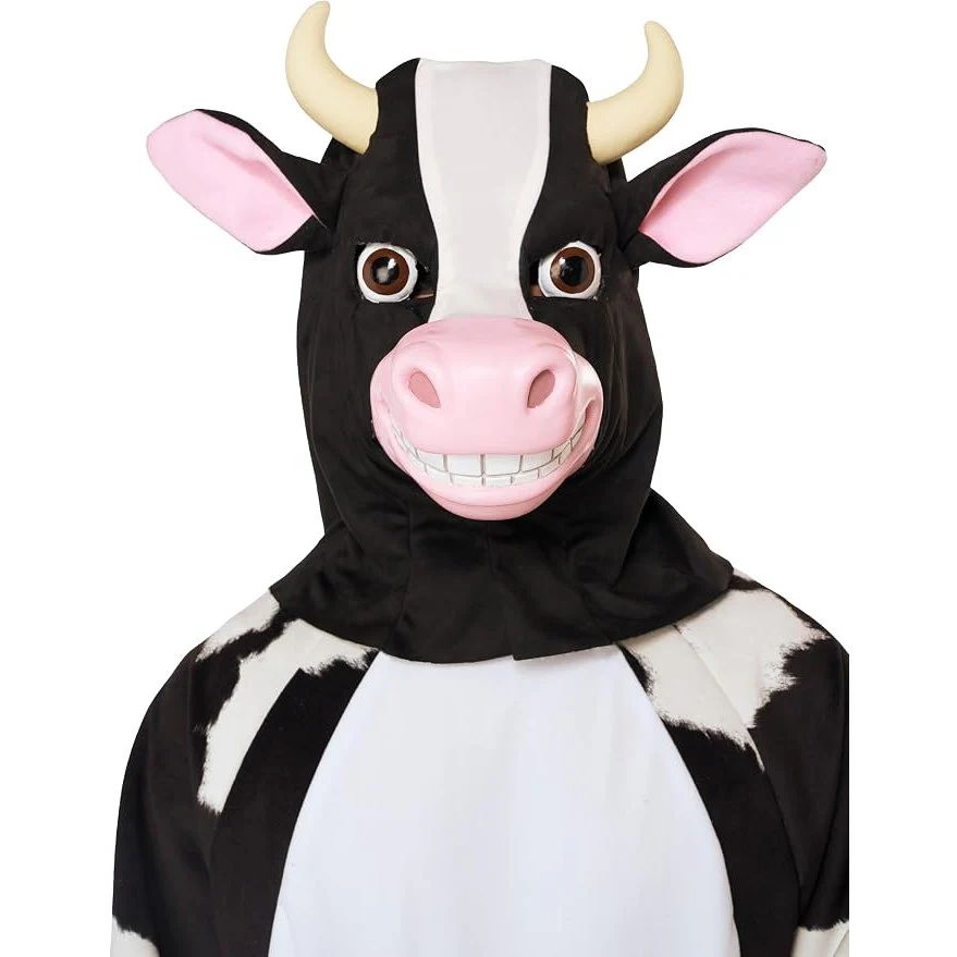 Deluxe Cow Mascot Adult Costume - Image 2
