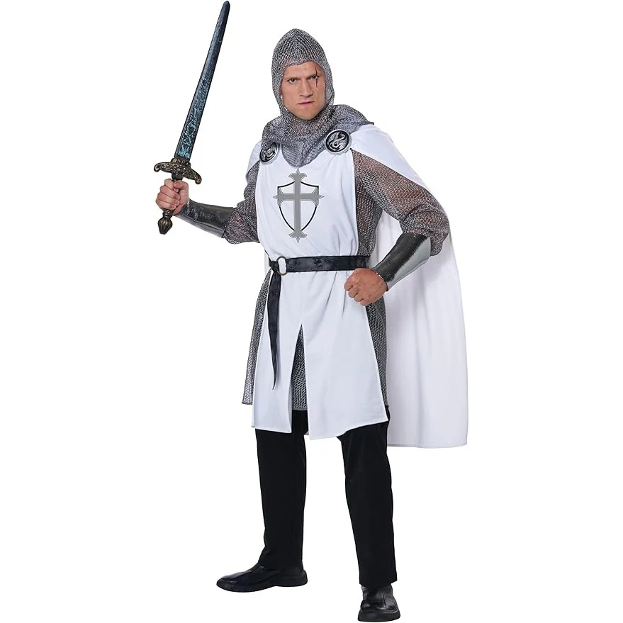 Deluxe Crusader Knight Men's Costume
