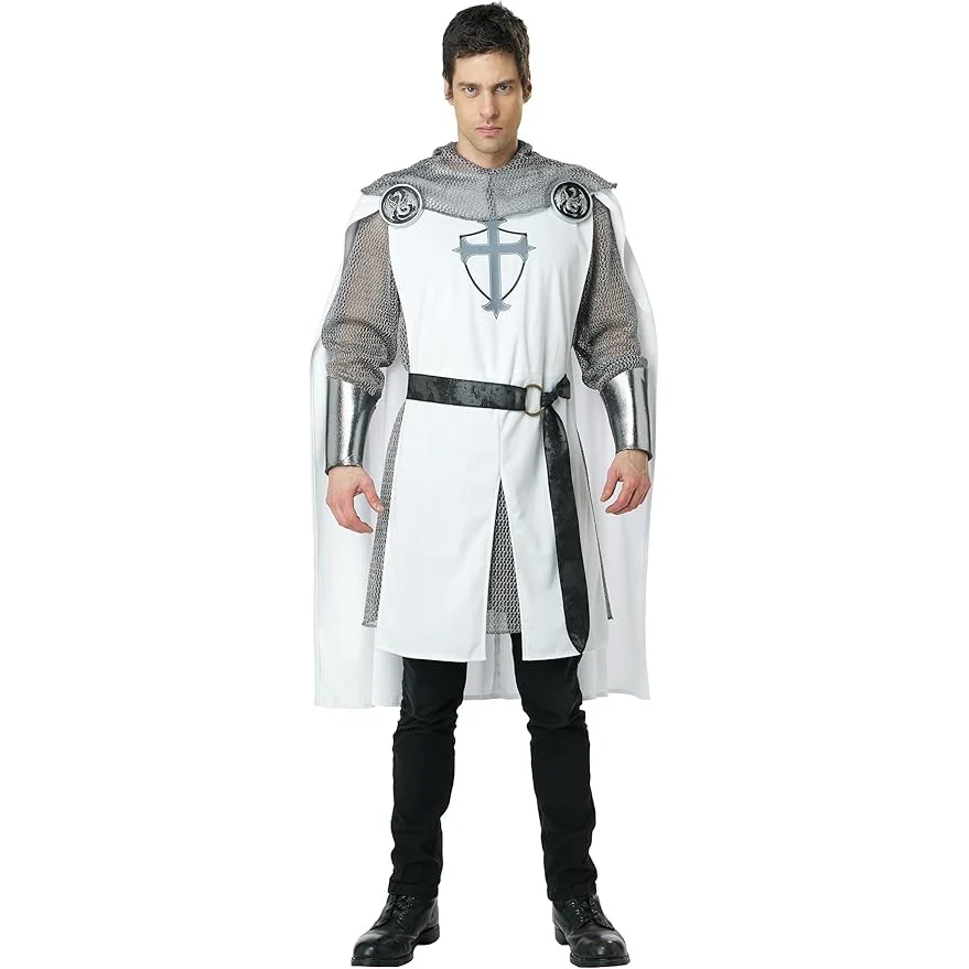 Deluxe Crusader Knight Men's Costume - Image 2