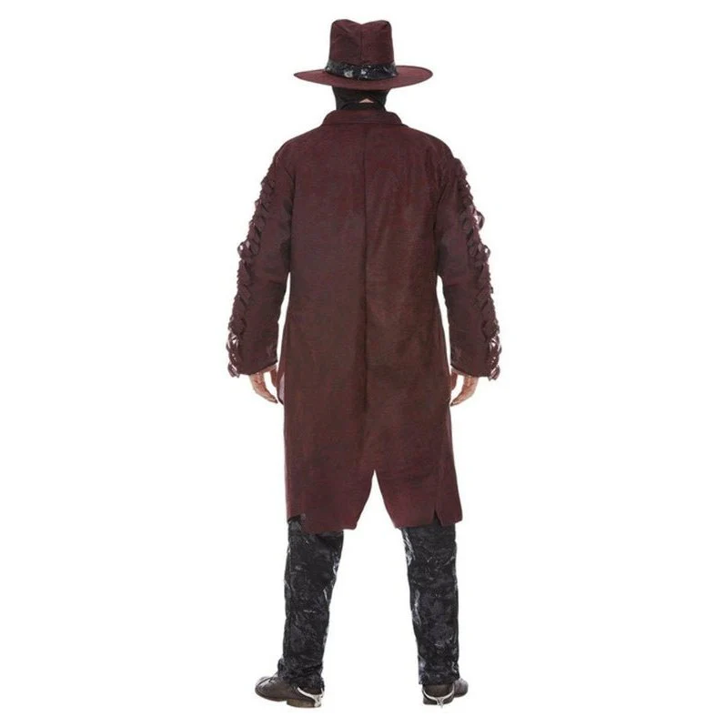 Deluxe Dark Spirit Western Cowboy Costume, Male - Image 4