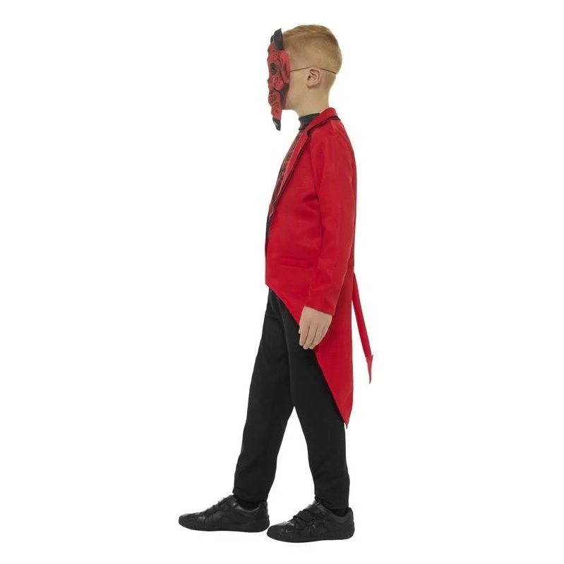 Deluxe Day of the Dead Devil Boy Costume - Image 2